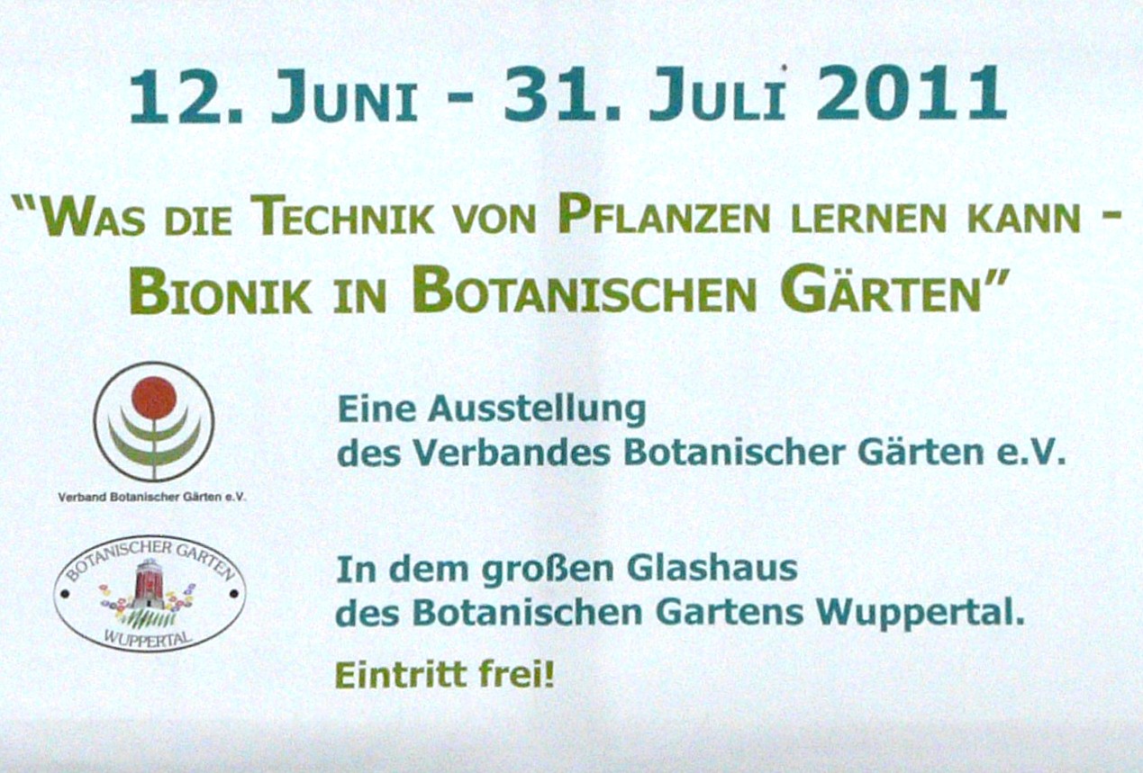 11.19.07.2011 Woche der Botanischen Gärten Botanischer Garten Wuppertal