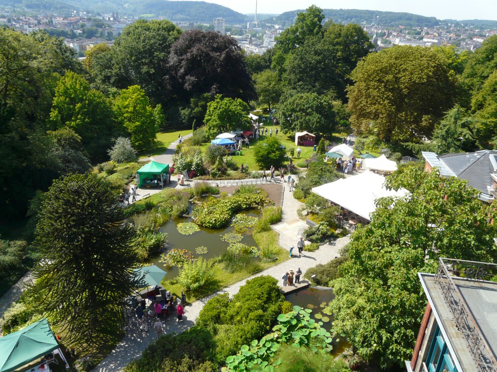 P2070784a Blick v. Elisenturm - Botan. Garten