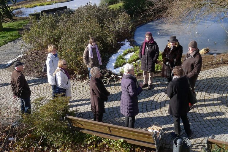 18.02.2018 Spaziergang durch den Botanischen Garten Botanischer